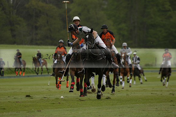 Four Quarters Orange v Ferne Park  in a Dollar Cup Polo match 2013.05.13