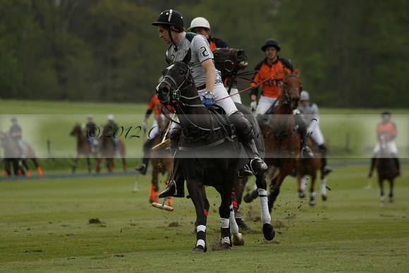 Four Quarters Orange v Ferne Park  in a Dollar Cup Polo match 2013.05.13