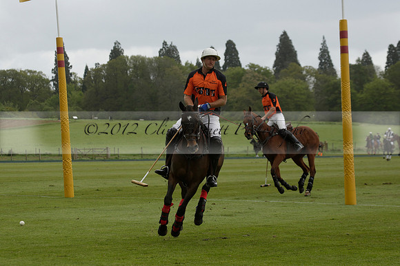 Four Quarters Orange v Ferne Park  in a Dollar Cup Polo match 2013.05.13