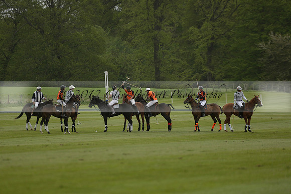 Four Quarters Orange v Ferne Park  in a Dollar Cup Polo match 2013.05.13