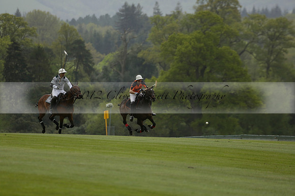 Four Quarters Orange v Ferne Park  in a Dollar Cup Polo match 2013.05.13
