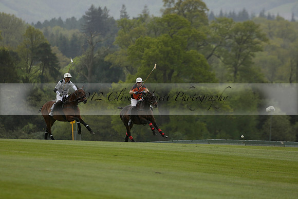 Four Quarters Orange v Ferne Park  in a Dollar Cup Polo match 2013.05.13