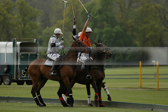 Four Quarters Orange v Ferne Park  in a Dollar Cup Polo match 2013.05.13