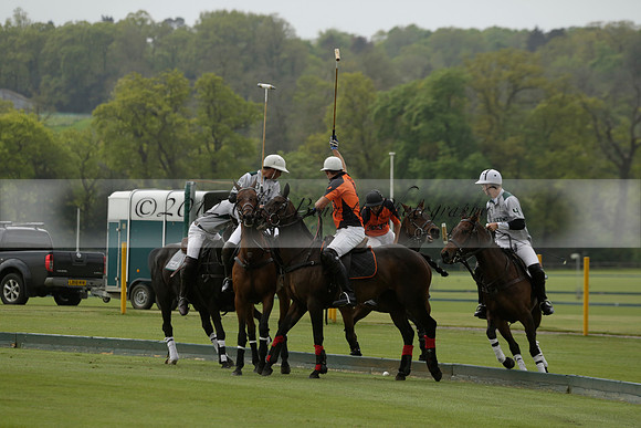 Four Quarters Orange v Ferne Park  in a Dollar Cup Polo match 2013.05.13
