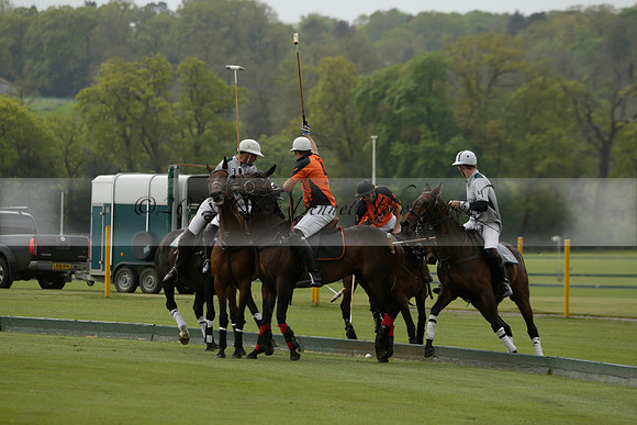 Four Quarters Orange v Ferne Park  in a Dollar Cup Polo match 2013.05.13