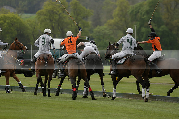 Four Quarters Orange v Ferne Park  in a Dollar Cup Polo match 2013.05.13