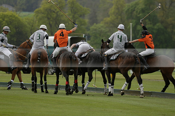 Four Quarters Orange v Ferne Park  in a Dollar Cup Polo match 2013.05.13