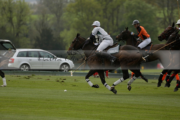 Four Quarters Orange v Ferne Park  in a Dollar Cup Polo match 2013.05.13