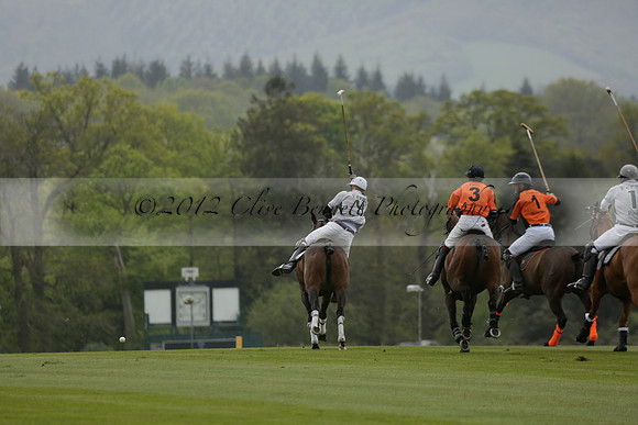 Four Quarters Orange v Ferne Park  in a Dollar Cup Polo match 2013.05.13