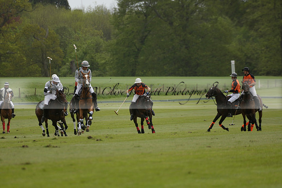 Four Quarters Orange v Ferne Park  in a Dollar Cup Polo match 2013.05.13