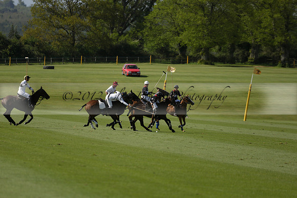 Poulton v Jaeger Le Coultre in a Dollar Cup Polo match 2013.05.13