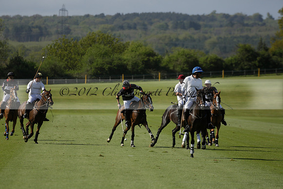 Poulton v Jaeger Le Coultre in a Dollar Cup Polo match 2013.05.13