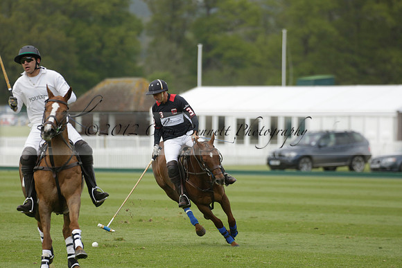 Poulton v Jaeger Le Coultre in a Dollar Cup Polo match 2013.05.13