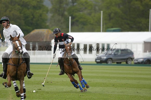 Poulton v Jaeger Le Coultre in a Dollar Cup Polo match 2013.05.13