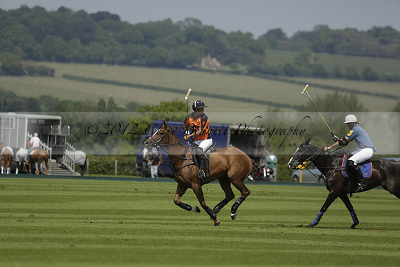 Four Quarters Orange v Montana in a Cicero Cup Polo match 2013.06.06