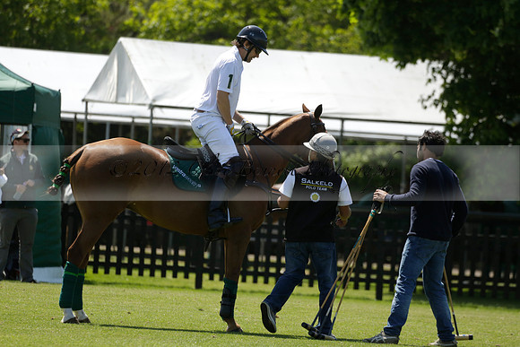 Black Bears v Salkeld in a Cartier Queens Cup polo match 2013.06.05