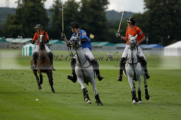 The Junior HPA / Polo Club Gannon 1  polo match and presentations at Cowdray Park Polo Club on Friday 09  August 2013