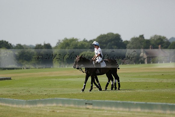 Cowdray Vikings v Enigma in a Bloom British Ladies Open Championship Polo match 2013.07.17