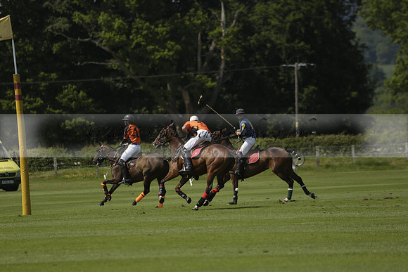 Four Quarters Orange v Montana in a Cicero Cup Polo match 2013.06.06