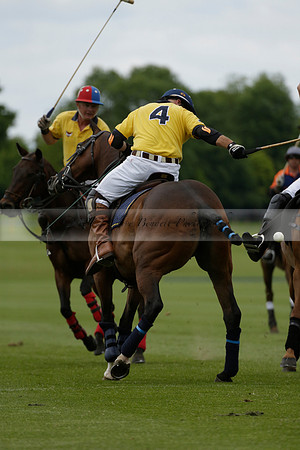 Las Estrellas v Four Quarters Blue in the final of the Jubilee Cup Polo match 2013.06.02