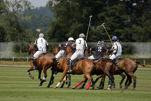 Silver Fox v Wintershall in a July 4 Goal Polo match 2013.07.17