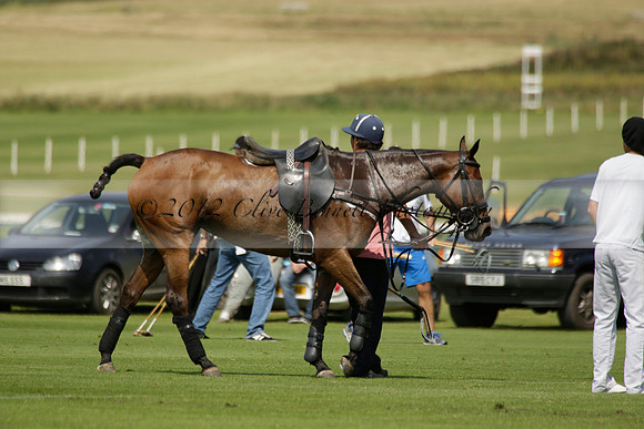 Zacara v Les Lions in a Veuve Clicquot Gold Cup Polo Match 2013.07.06
