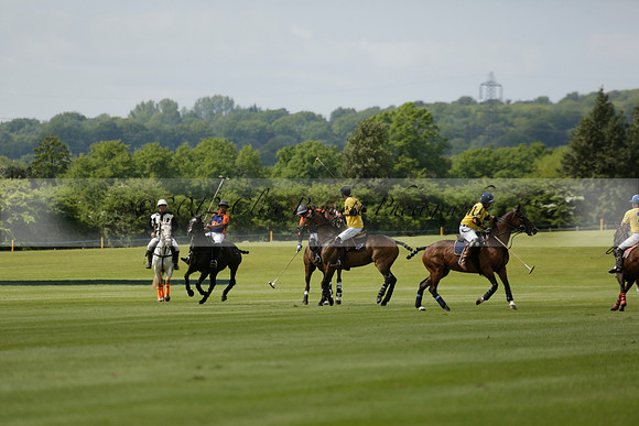 Las Estrellas v Four Quarters Blue in the final of the Jubilee Cup Polo match 2013.06.02