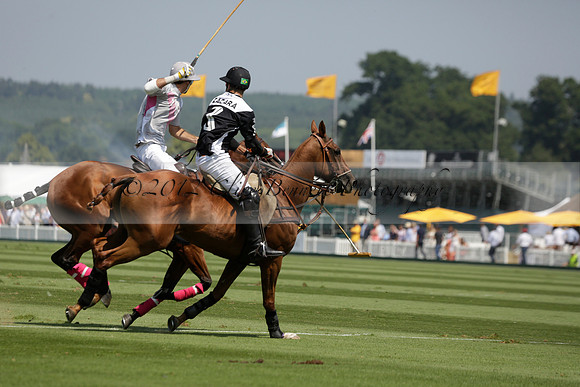 Zacara v Talandracas in a Veuve Clicquot Gold Cup Polo Match 2013.07.18