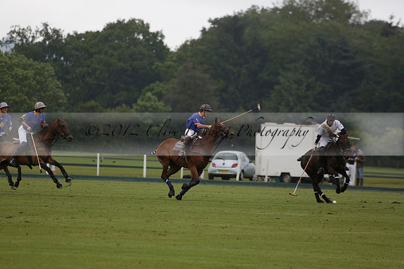 Burningfold v Combe Place in a June 4 Goal Cup polo match 2013.06.11