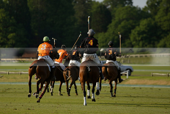 Shoreline v Cowdray Vikings in a Easebourne Cup Semi-final Polo match 2013.06.07