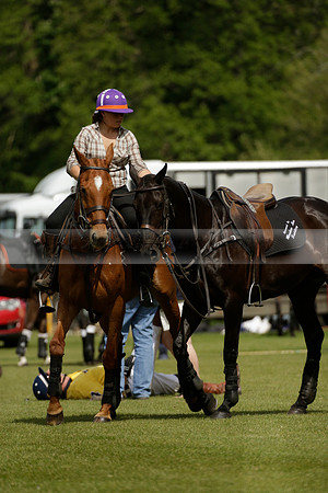 Las Estrellas v Four Quarters Blue in the final of the Jubilee Cup Polo match 2013.06.02