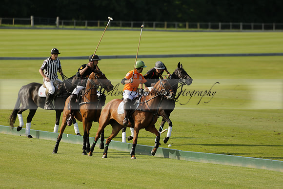 Shoreline v Cowdray Vikings in a Easebourne Cup Semi-final Polo match 2013.06.07