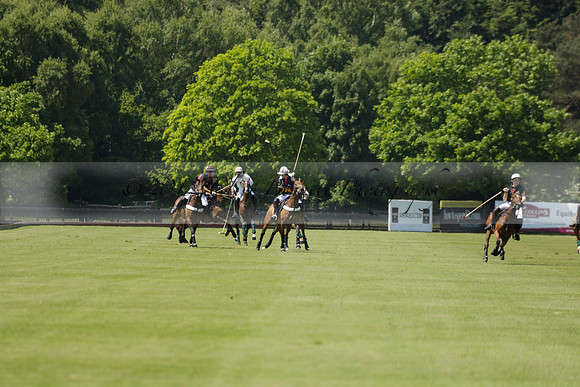 Black Bears v Salkeld in a Cartier Queens Cup polo match 2013.06.05