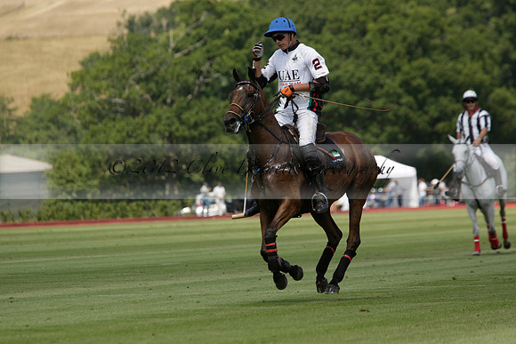 Talandracas v UAE Polo Team in a Veuve Clicquot Gold Cup Polo Match 2013.07.13