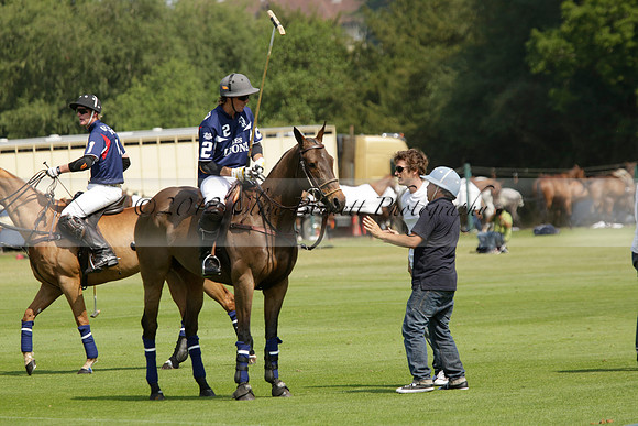 Zacara v Les Lions in a Veuve Clicquot Gold Cup Polo Match 2013.07.06