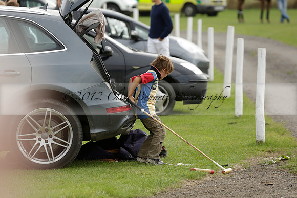 Beau Design v Boscom in an August Rother Cup 4 goal polo match at Cowdray Park Polo Club on Wednesday 07 August 2013