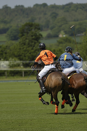 Four Quarters Orange v Montana in a Cicero Cup Polo match 2013.06.06