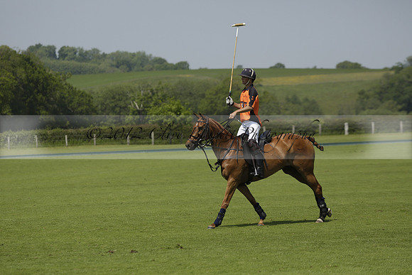 Four Quarters Orange v Montana in a Cicero Cup Polo match 2013.06.06