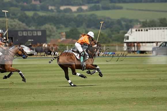Cowdray Vikings v Enigma in a Bloom British Ladies Open Championship Polo match 2013.07.17