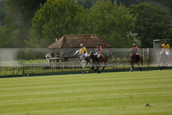 Las Estrellas v Four Quarters Blue in the final of the Jubilee Cup Polo match 2013.06.02