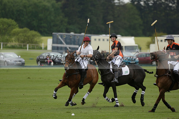 Poulton v Four Quarters Black in a Jaeger Le Coultre Dollar Cup Polo match 2013.05.22