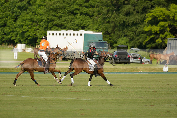 Shoreline v Cowdray Vikings in a Easebourne Cup Semi-final Polo match 2013.06.07