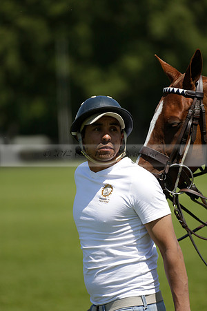 Black Bears v Salkeld in a Cartier Queens Cup polo match 2013.06.05