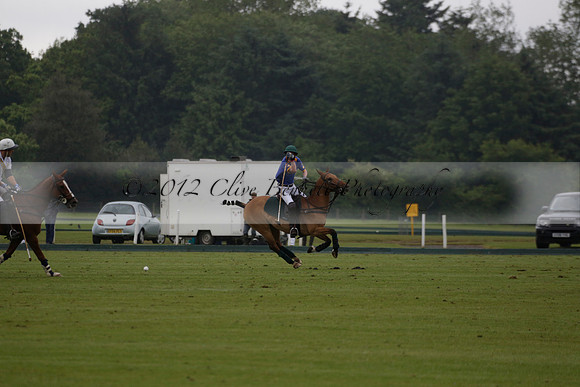 Burningfold v Combe Place in a June 4 Goal Cup polo match 2013.06.11