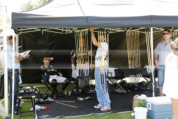 Zacara v Talandracas in a Veuve Clicquot Gold Cup Polo Match 2013.07.18