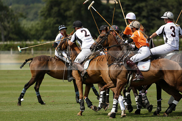 Cowdray Vikings v Enigma in a Bloom British Ladies Open Championship Polo match 2013.07.17