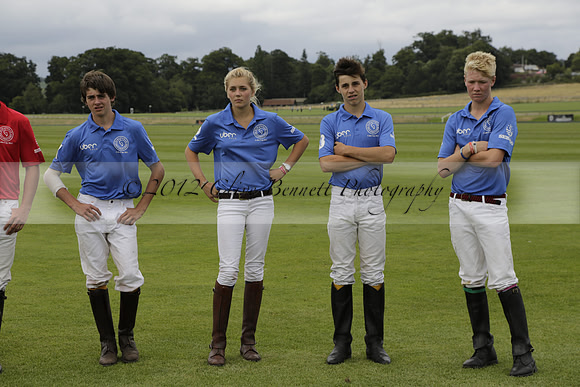The Colts Cup presentation at Cowdray Park Polo Club on Lawns 2 on Thursday 15 August 2013 2013.08.15