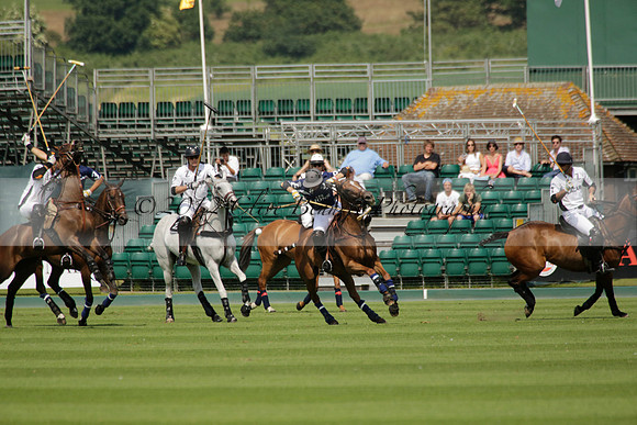 Zacara v Les Lions in a Veuve Clicquot Gold Cup Polo Match 2013.07.06