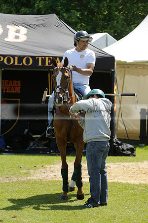 Black Bears v Salkeld in a Cartier Queens Cup polo match 2013.06.05