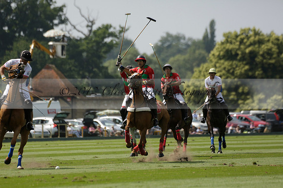 El Remanso v Sumaya in a Veuve Clicquot Gold Cup Polo Match 2013.07.13